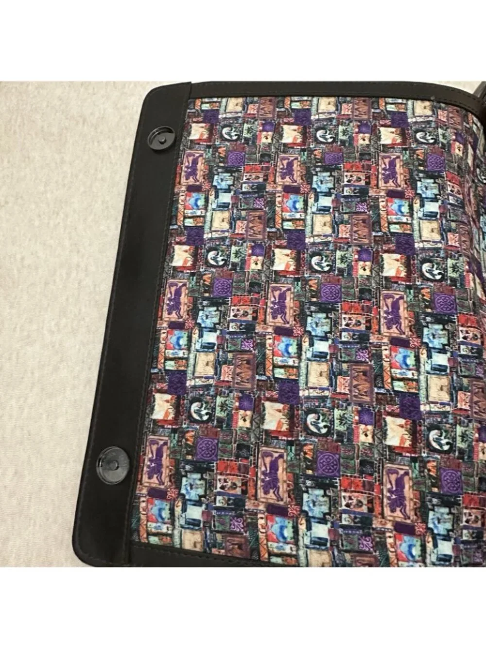 Robert Graham Brown Genuine Leather Messenger Portfolio Laptop/ipad Bag